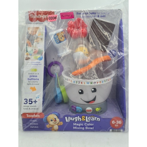 Fisher-Price Other - Fisher Price Laugh & Learn Magic Color Mixing Bowl Kids Educational Toys 6-36 Mo